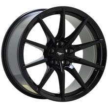 Load image into Gallery viewer, 19&quot; Ford Mustang Shelby GT350 Black wheels OEM set 10053 10054 EXCHANGE
