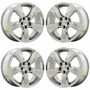 18" Lexus IS250 IS350 PVD Chrome wheels rims Factory set 74241 74242 EXCHANGE