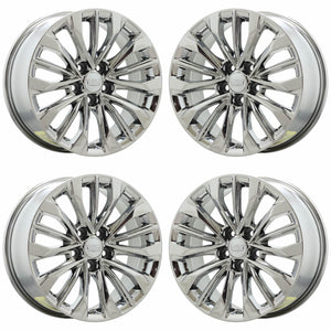 18" Cadillac XT4 PVD Chrome wheels rims Factory OEM set gz088 EXCHANGE