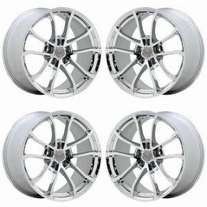 19" 20" Corvette C6 C7 PVD Chrome wheels rims Factory OEM 5542 5543 EXCHANGE