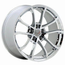 Load image into Gallery viewer, 19x10&quot; 20x12&quot; Corvette C6 C7 PVD Chrome wheels rims Factory OEM set 5542 5543
