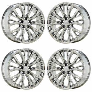 20" Cadillac XT4 PVD Chrome wheels rims Factory OEM set gz087 EXCHANGE