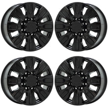 Load image into Gallery viewer, 20&quot; GMC Sierra 2500 3500 Black wheels rims Factory OEM GM set 0459 EXCHANGE
