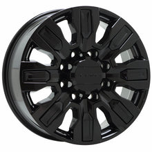 Load image into Gallery viewer, 20&quot; GMC Sierra 2500 3500 Black wheels rims Factory OEM GM set 0459 EXCHANGE
