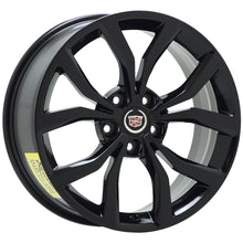 Load image into Gallery viewer, 18x8&quot; 18x9 Cadillac ATS Coupe Black wheels rims Factory OEM set 4704 4706
