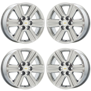 18" Chevrolet Traverse Chrome wheels rims Factory 2013-2017 set 5572 EXCHANGE