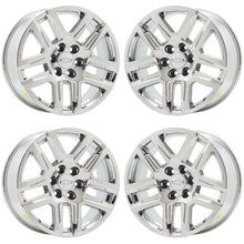 Load image into Gallery viewer, 20&quot; Chevrolet Silverado 1500 Truck PVD Chrome wheels rims Factory OEM set 5913
