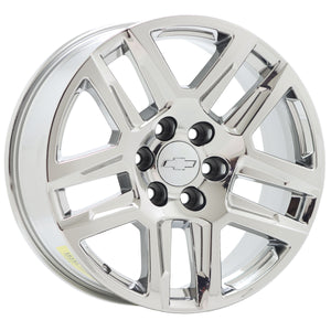 20" Chevrolet Silverado 1500 Truck Chrome wheels rims Factory OEM 5913 EXCHANGE