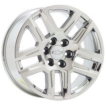 Load image into Gallery viewer, 20&quot; Chevrolet Silverado 1500 Truck PVD Chrome wheels rims Factory OEM set 5913
