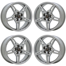 Load image into Gallery viewer, 19x8.5&quot; 20x11&quot; Corvette C8 Silver wheels rims Factory OEM GM set 14007 14008
