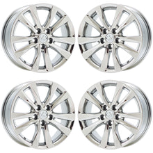 Load image into Gallery viewer, 17&quot; Lexus ES350 PVD Chrome wheels rims Factory OEM set 74225 EXCHANGE
