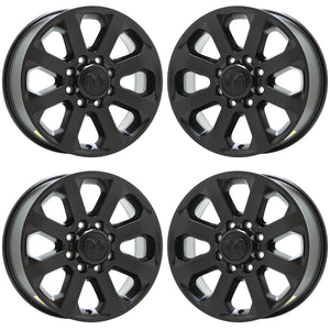 20" Dodge Ram 2500-3500 Truck Satin Black wheels rims Factory OEM 2697 EXCHANGE