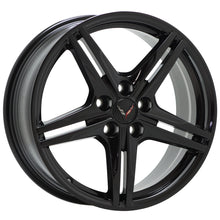 Load image into Gallery viewer, 19x8.5&quot; 20x11&quot; Corvette C8 Black wheels rims Factory OEM 8126 8127 EXCHANGE
