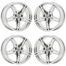 Load image into Gallery viewer, 19x8.5&quot; 20x11&quot; Corvette C8 PVD Chrome wheels Factory OEM 8126 8127 EXCHANGE
