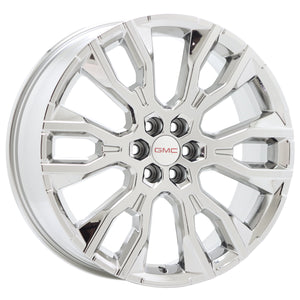 22" GMC Acadia PVD Chrome wheels rims Factory GM set gv066 EXCHANGE