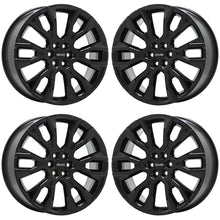 Load image into Gallery viewer, 22&quot; GMC Acadia Gloss Black wheels rims Factory GM set gv066 EXCHANGE
