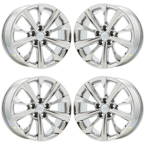 18" Cadillac CT5 PVD Chrome wheels rims Factory OEM set 25ct518 EXCHANGE