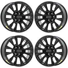 Load image into Gallery viewer, 22&quot; GMC Yukon Denali Black wheels rims Factory OEM set 25denali22 EXCHANGE
