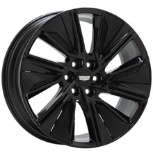 Load image into Gallery viewer, 22&quot; Cadillac Lyriq Gloss Black wheels rims Factory OEM 4880 EXCHANGE
