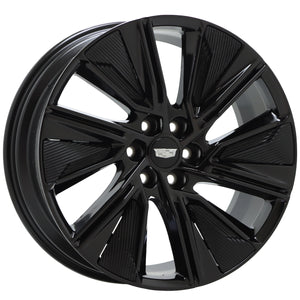 22" Cadillac Lyriq Gloss Black wheels rims Factory OEM 4880 EXCHANGE