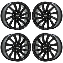 Load image into Gallery viewer, 20&quot; Cadillac Lyriq Gloss Black wheels rims Factory OEM z064 EXCHANGE
