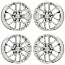 Load image into Gallery viewer, 22&quot; Chevrolet Silverado Tahoe PVD Chrome wheels rims Factory set 14079 EXCHANGE
