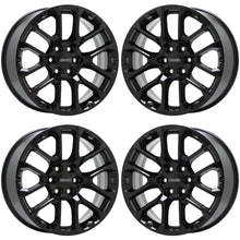 Load image into Gallery viewer, 22&quot; GMC Sierra Yukon Canyon Black wheels rims Factory set 14079 EXCHANGE
