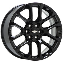 Load image into Gallery viewer, 22&quot; Chevrolet Silverado Tahoe Gloss Black wheels rims Factory set 14079 EXCHANGE
