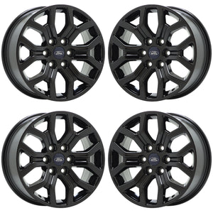 18" Ford F150 Truck Black wheels rims Factory OEM 025 EXCHANGE