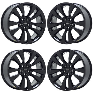 20" Charger Challenger SRT Black wheels rims Factory OEM 2436