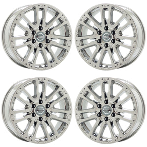 20" Nissan Titan PVD Chrome wheels rims Factory OEM set 62754 EXCHANGE