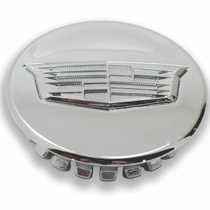 2 5/8" Cadillac ATS, CT4, CT5, CTS, XT5, XT6 Chrome Center Cap #23212548 single