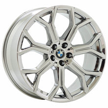 Load image into Gallery viewer, 21x9.5&quot; BMW X5 X7 Bright Chrome wheels rims Factory OEM set 86533
