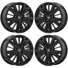 Load image into Gallery viewer, 18&quot; Nissan Pathfinder Gloss Black wheels rims Factory OEM set 4 62742
