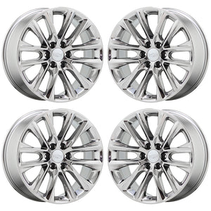 22" Cadillac Escalade PVD Chrome wheels rims Factory Original OEM set 4804