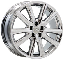 Load image into Gallery viewer, 19&quot; Lexus GS350 GS450 PVD Chrome wheel rim Factory OEM 74296 EXCHANGE
