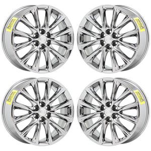 20" Buick Enclave GMC Acadia PVD Chrome wheels rims Factory OEM set 5852