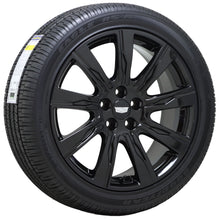 Load image into Gallery viewer, 20&quot; Cadillac XT4 gloss black wheels rims tires Factory OEM set 4826
