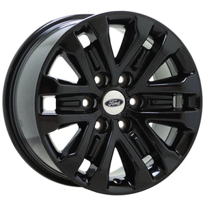 17" Ford F150 Raptor Truck Gloss Black wheels rims Factory OEM set 4 96648