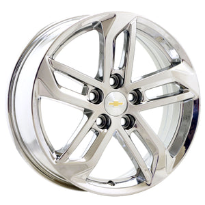 18" Chevrolet Equinox PVD Chrome wheels rims OEM set 5757